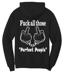 Show details for HALFEDASS - Perfect People - Hoodie Picture of HALFEDASS - Perfect People - Hoodie