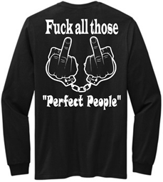 Show details for HALFEDASS - Perfect People - Long Sleeve Picture of HALFEDASS - Perfect People - Long Sleeve