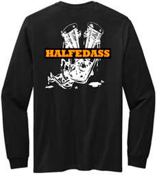 Show details for HALFEDASS - Logo - Long Sleeve Picture of HALFEDASS - Logo - Long Sleeve