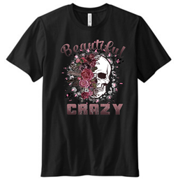 Show details for HALFEDASS Ladies - Beautiful Crazy - Men's T-Shirt Picture of HALFEDASS Ladies - Beautiful Crazy - Men's T-Shirt