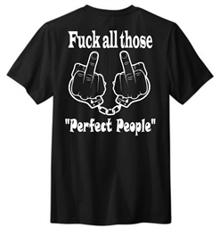 Show details for HALFEDASS - Perfect People - T-Shirt Picture of HALFEDASS - Perfect People - T-Shirt