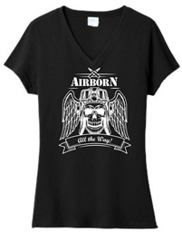 Show details for Airborn Ladies V-Neck Picture of Airborn Ladies V-Neck