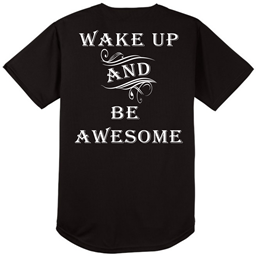 Show details for Kactus - Wake Up And Be Awesome - Full-Button Jersey Picture of Kactus - Wake Up And Be Awesome - Full-Button Jersey