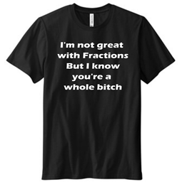 Show details for Modify Me - Fractions - Mens T-Shirt Picture of Modify Me - Fractions - Mens T-Shirt