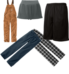 Show products in category Pants / Bottoms Picture for category Pants / Bottoms