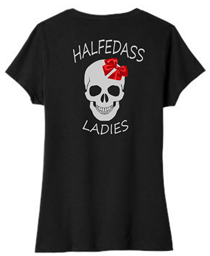 Show details for HALFEDASS Ladies - V-Neck Picture of HALFEDASS Ladies - V-Neck