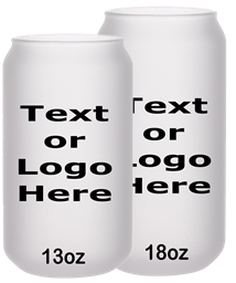 Show details for Frosted Beer Can Glass Picture of Frosted Beer Can Glass
