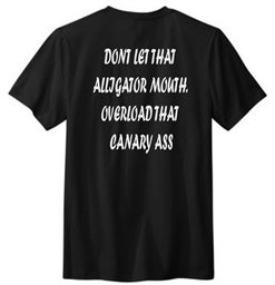 Show details for HALFEDASS - Alligator - T-Shirt Picture of HALFEDASS - Alligator - T-Shirt