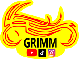 Show details for GRIMM Sticker Picture of GRIMM Sticker