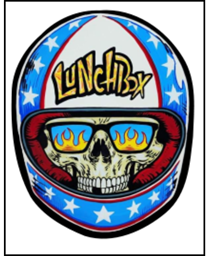 Show details for Lunchbox Helmet Sticker Picture of Lunchbox Helmet Sticker