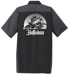 Show details for HALFEDASS - Cholo - Shop Shirt Picture of HALFEDASS - Cholo - Shop Shirt