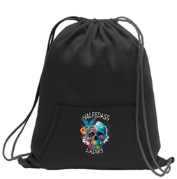 Show details for HALFEDASS Ladies - SKULL - Hoodie Cinch Pack Picture of HALFEDASS Ladies - SKULL - Hoodie Cinch Pack