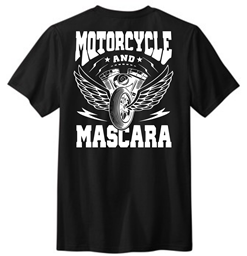 Show details for HALFEDASS Ladies - Mascara - Men's T-Shirt Picture of HALFEDASS Ladies - Mascara - Men's T-Shirt