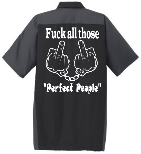Picture of HALFEDASS - Perfect People Shop Shirt