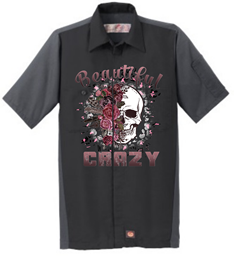 Picture of HALFEDASS Ladies - Beautiful Crazy - Shop Shirt