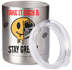 Picture of HALFEDASS  - Take it Easy Stay Greasy - 10oz Stainless Steel Coffee Mug
