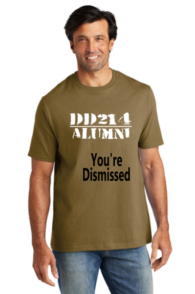 Picture of DD214 Alumni You're Dismissed T-Shirt