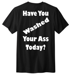 Picture of HALFEDASS - Wash Your Ass - T-Shirt