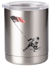 Picture of Flag 10oz Stainless Steel Tumbler