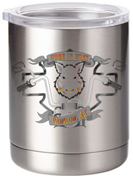 Picture of Hogs in Heat 10oz Stainless Steel Tumbler