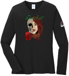 Picture of Narnian Designs - Dead Inside - Ladies Long Sleeve