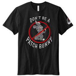 Picture of Narnian Designs - Patch Bunny Men's T-Shirt