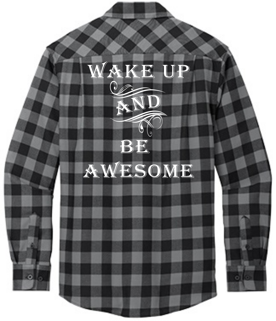 Picture of Kaktus Wake up & Be Awesome - Flannel