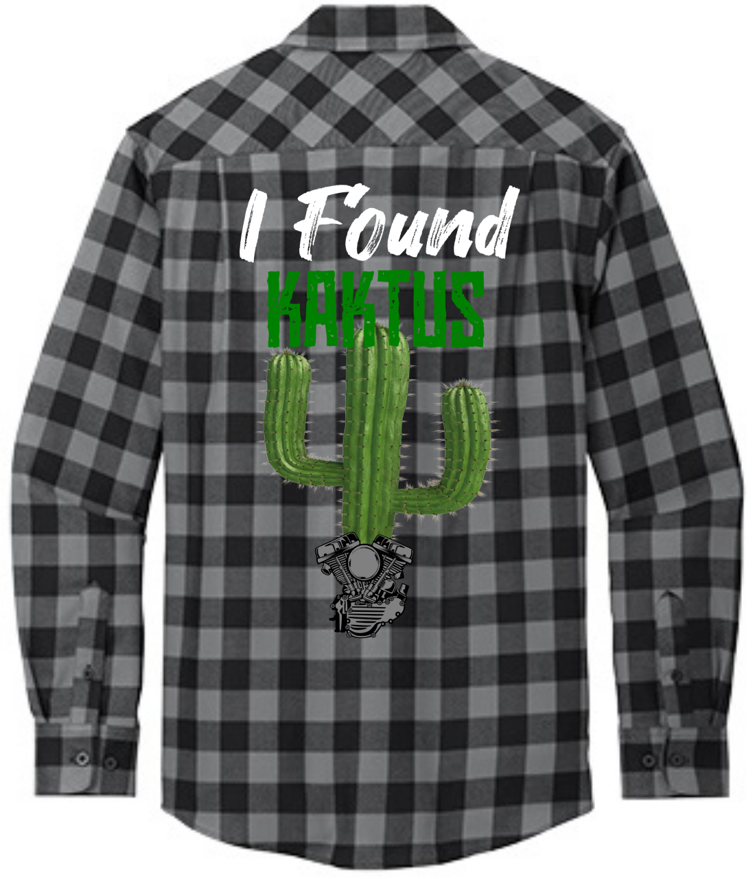 Picture of Kactus - I Found Kaktus - Flannel