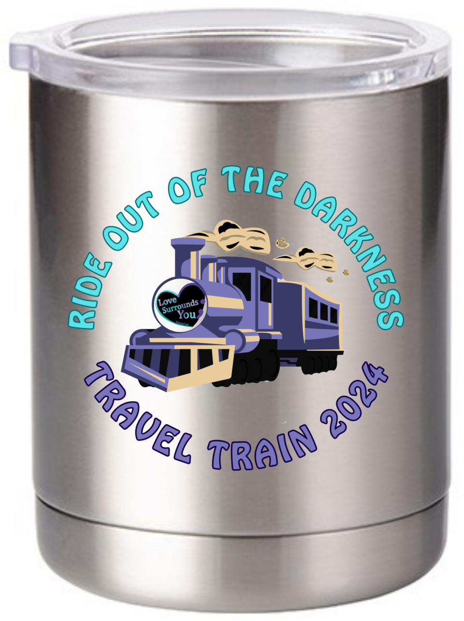 Picture of RIDE Out of the Darkness 10oz Stainless Steel Tumbler