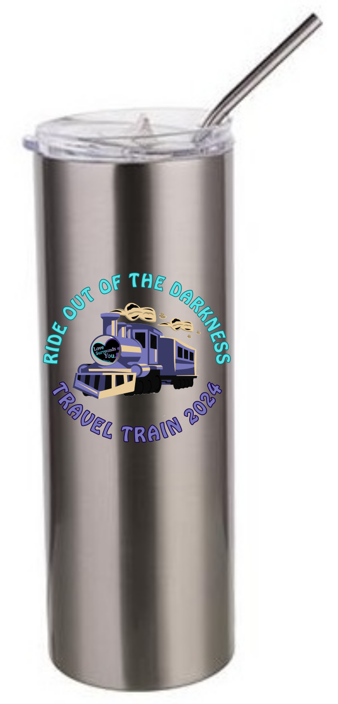 Picture of RIDE Out of the Darkness 20oz Stainless Steel Tumbler