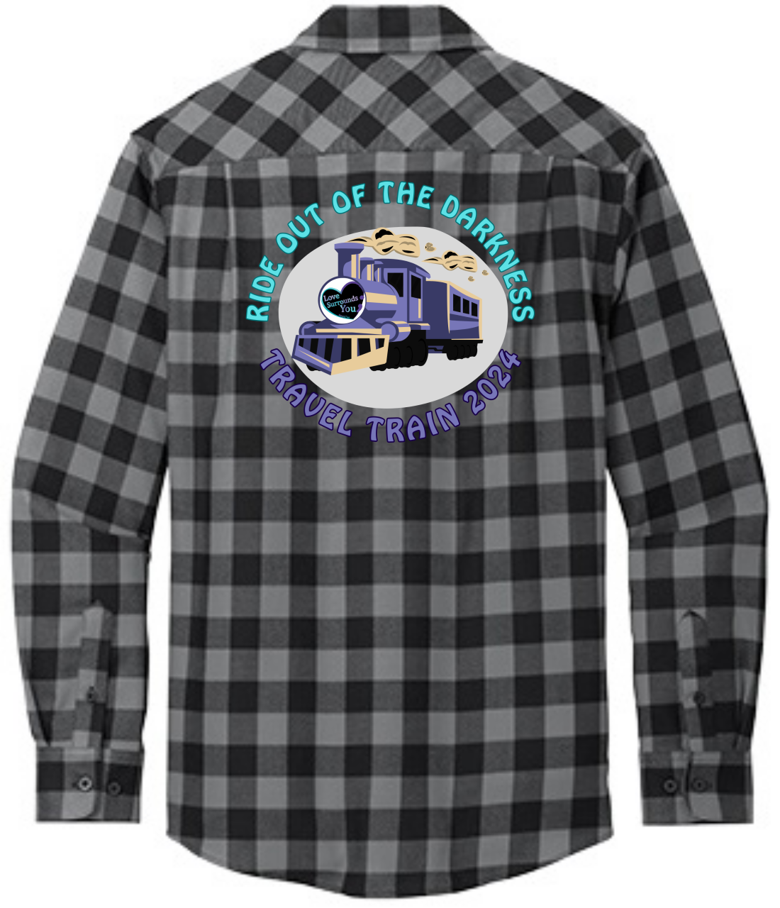 Picture of RIDE Out of the Darkness Flannel