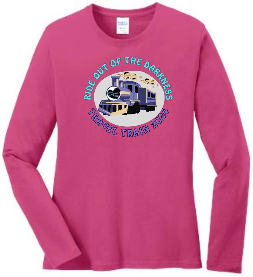 Picture of RIDE Out of the Darkness Ladies Long Sleeve