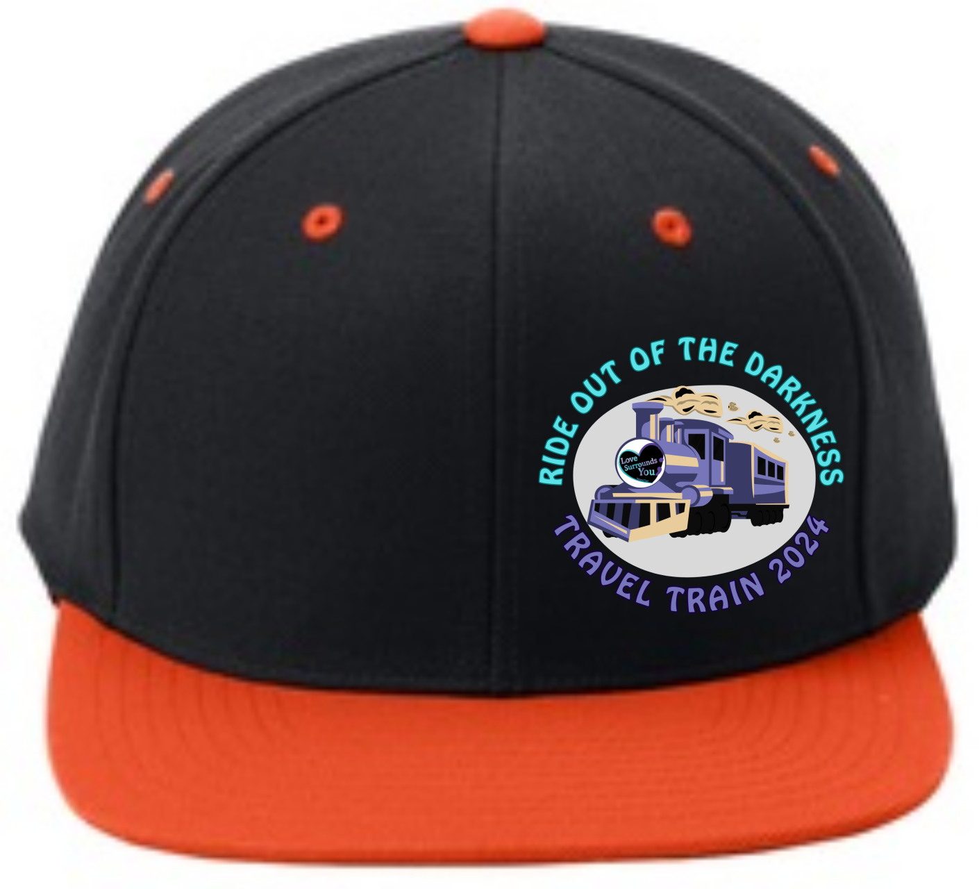 Picture of RIDE Out of the Darkness Flat Bill Snapback Cap