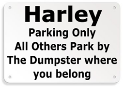 Picture of Harley Parking