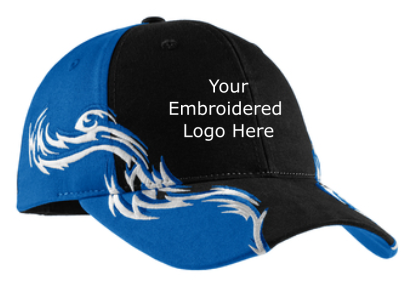 Picture of Embroidered Flame Racing Hat