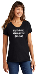 Picture of Curves Positive Vibes Ladies T-Shirt