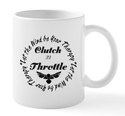 Picture of Clutch n Throttle - Wind Therapy Circle - Coffee Mug