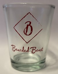 Picture of Bearded Beast Red Shot Glass