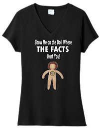 Picture of HLC Facts Ladies V-Neck